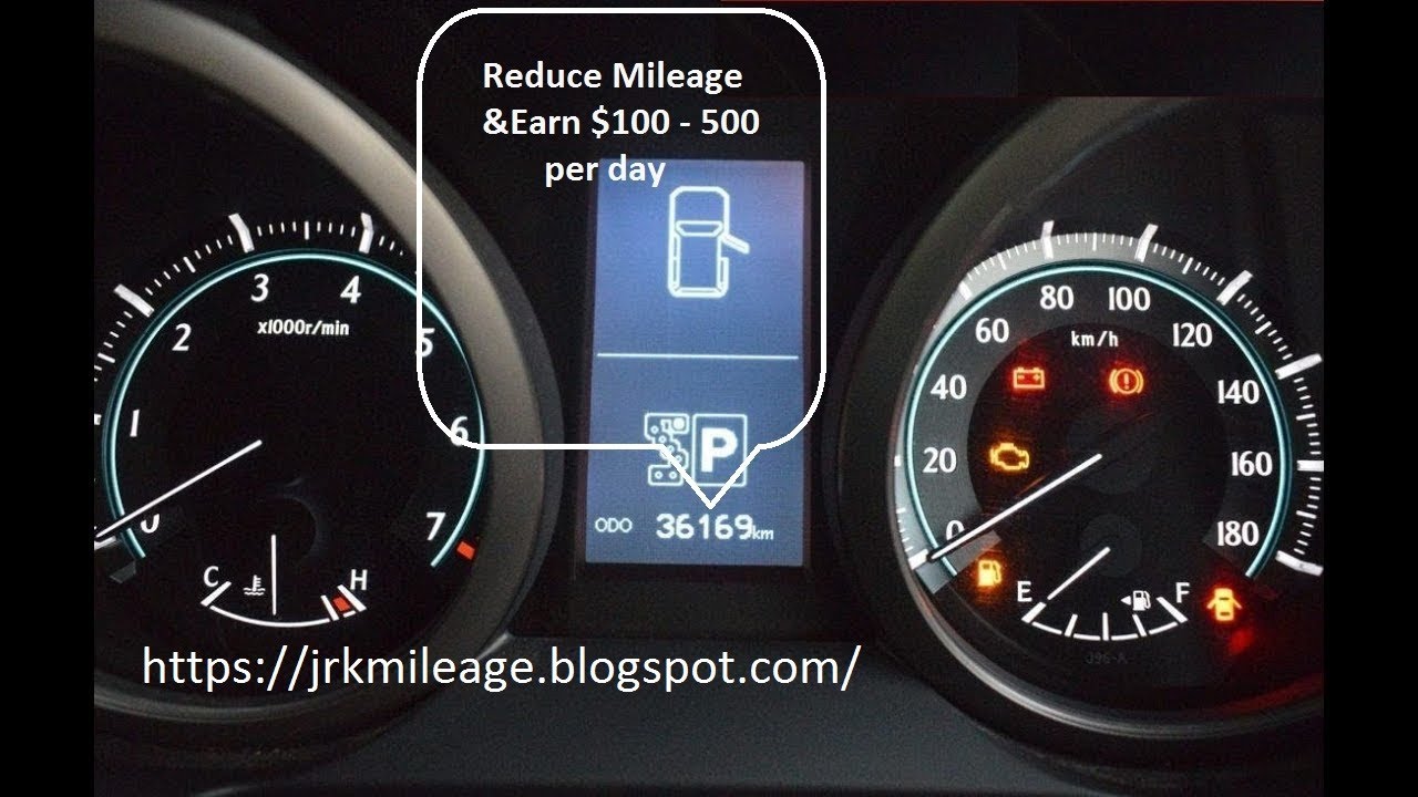 Mileage correction of Toyota Land Cruiser Prado 2012 odometer at Home ...