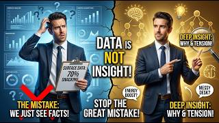Why 90% of Marketers Mistake Data for Insights (And the Art of Truly Understanding Consumers)