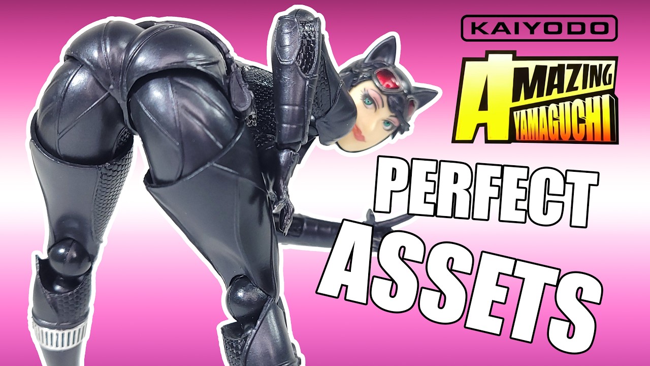 アメコミ REVOLTECH Amazing Yamaguchi CATWOMAN Revoltech Amazing Yamaguchi Catwoman Action Figure [with Bonus]