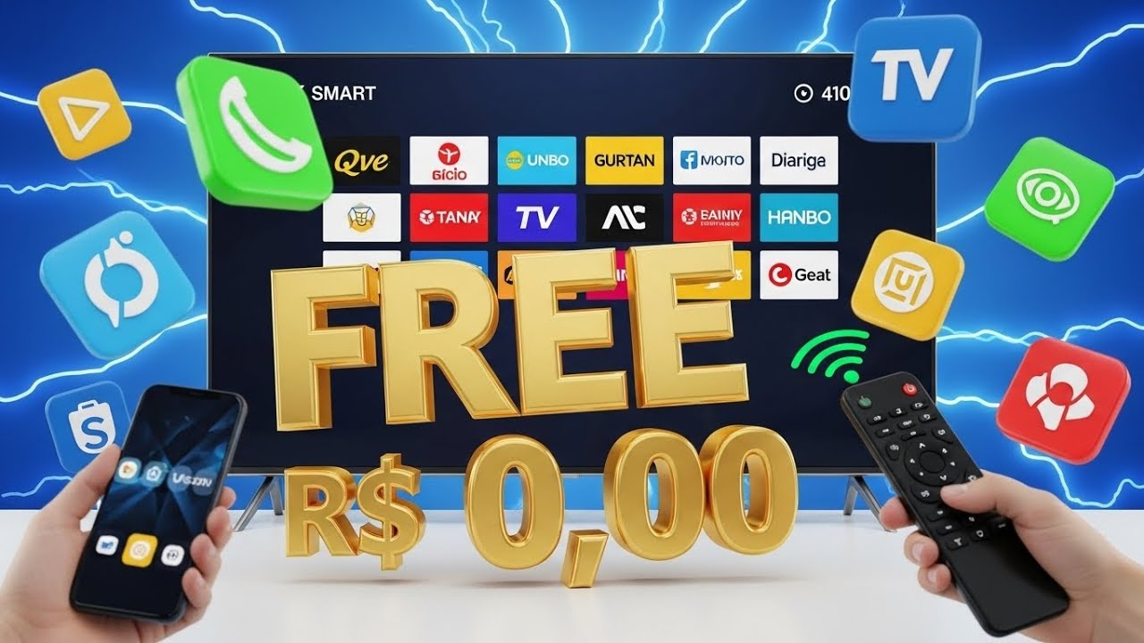 ALGUNS BONS APPS DE IPTV DE GRAÇA (no começo de 2026)