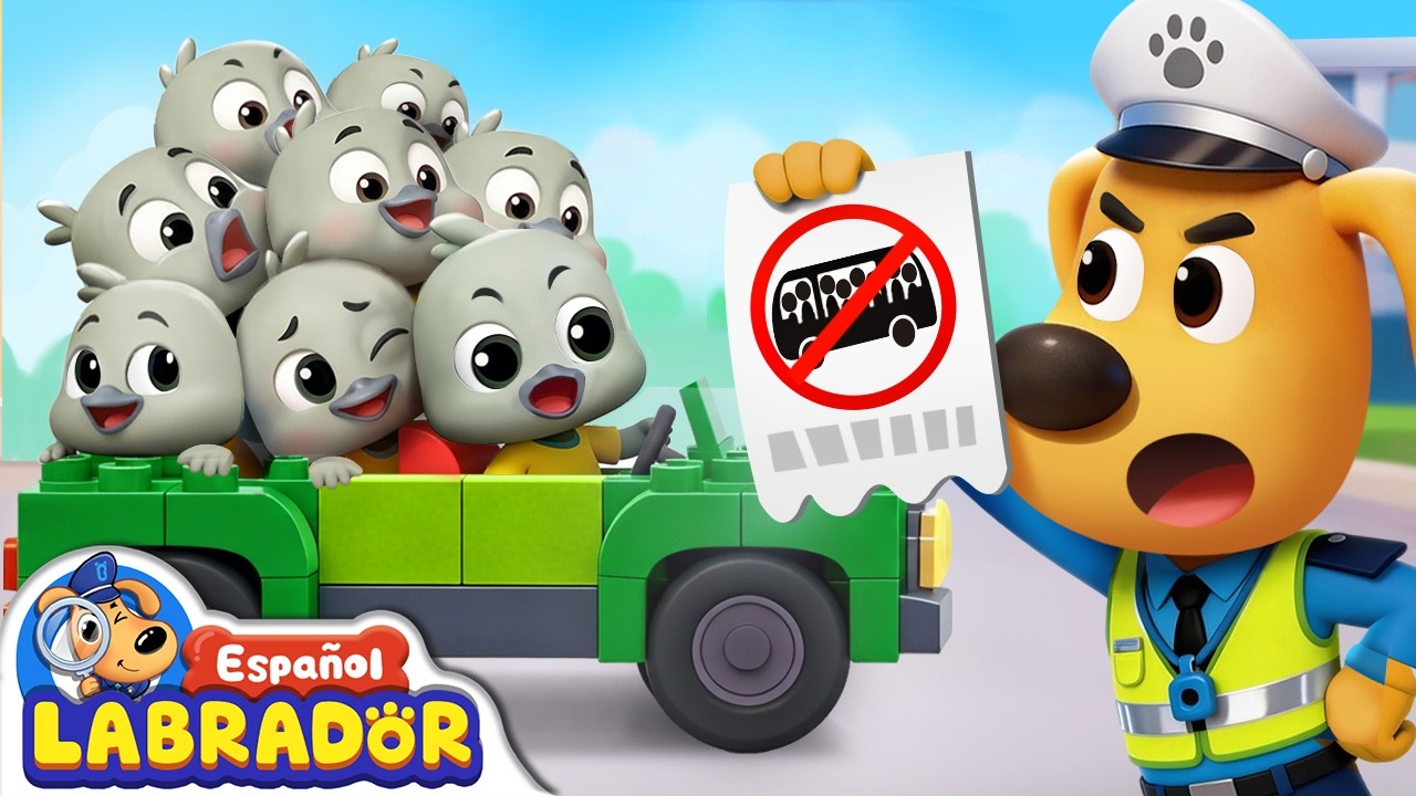 🔍Sheriff Labrador - El Parque de Tráfico🚦 | Videos para Niños | BabyBus en Español
