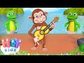 The Happy Song for kids | Nursery Rhymes - HeyKids