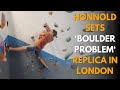 When Louis Parkinson met Alex Honnold: Recreating 'The Boulder Problem' at VauxWall