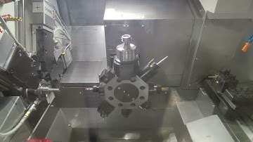 2025 TIMTOS showing LICO LNT-S multi-slide machining with 10+2 axis on Mitsubishi 830 control.