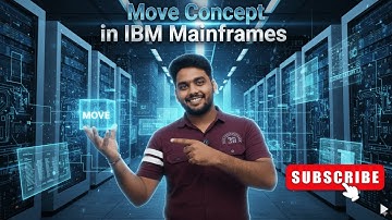 IBM Mainframes MOVE Concept | MOVE Concept in IBM Mainframes | Mainframes MOVE Concept Explained