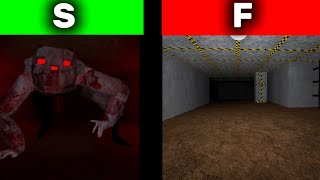 I Ranked Every Big Scary Level (1-27)