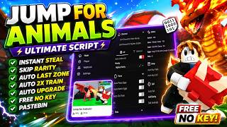 JUMP FOR ANIMALS SCRIPT UPDATE PASTEBIN! 🐉 INSTANT STEAL, SKIP RARITY & AUTO FARM | FREE NO KEY! 🔥 screenshot 2