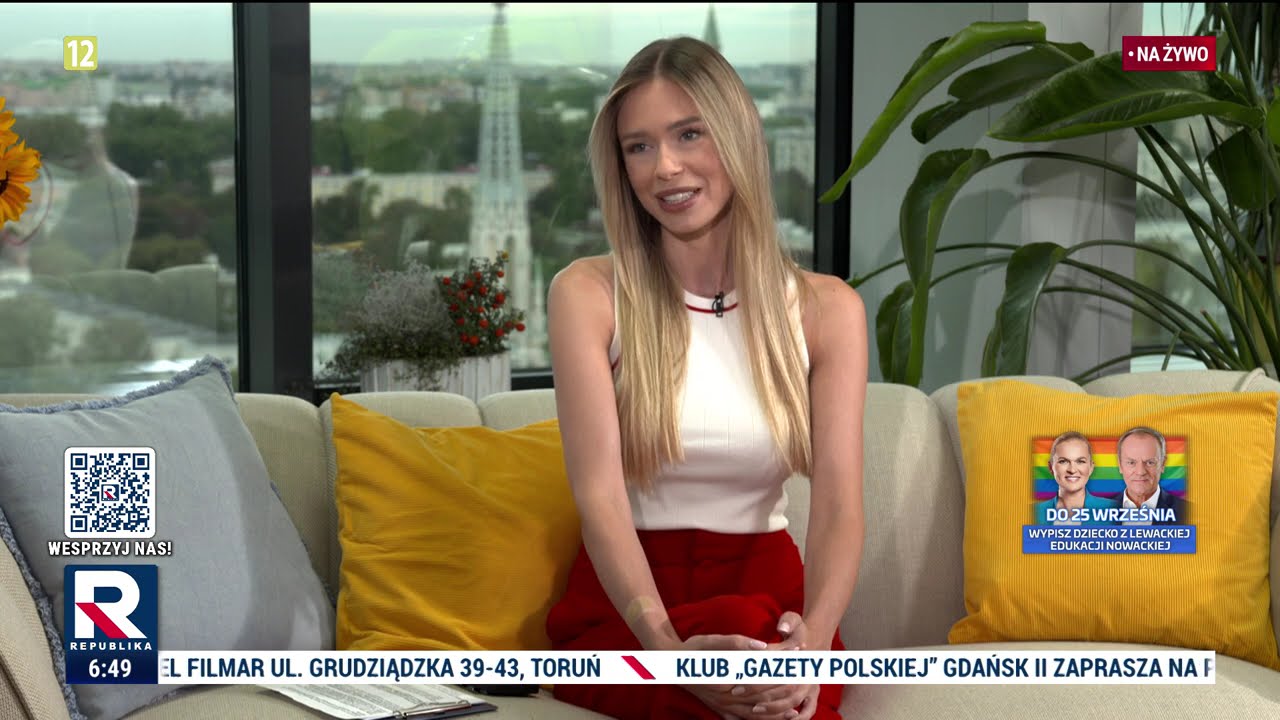 Kaczorowska i Rogacewicz odpowiadają na pytania buziakiem | Rzeźniczak, Patyra | Republika Wstajemy