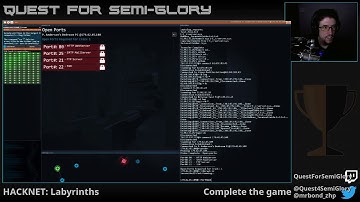 Quest for Semi-Glory - HACKNET (Labyrinths DLC), Session 1