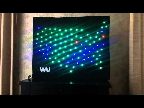 LED Weather Map