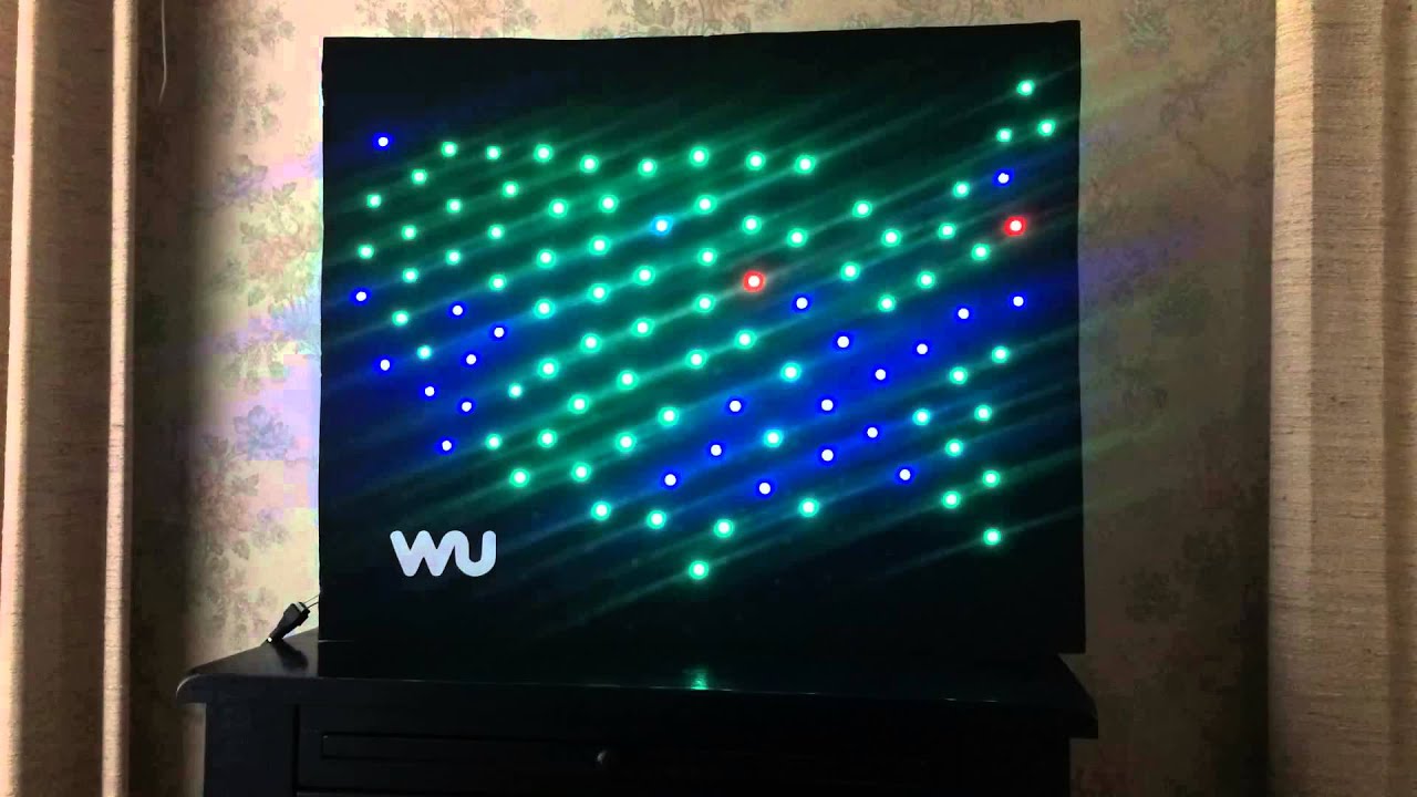 LED Weather Map - YouTube