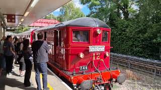 Lul Metropolitan Electric Locomotive No.12 Sarah Siddons Arrives At Amersham - 26Th July 2026