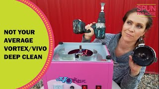 Life After Jello - Deep Cleaning a Vortex/Vivo Cotton Candy Machine