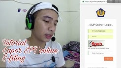 Tutorial lapor SPT online / e-Filing 2019 - Durasi: 10.18. 