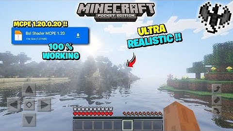 100% Working Bsl Shader For Mcpe 1.20|No Clickbait ❗|@SteveGamer77 @SpunkyInsaan20