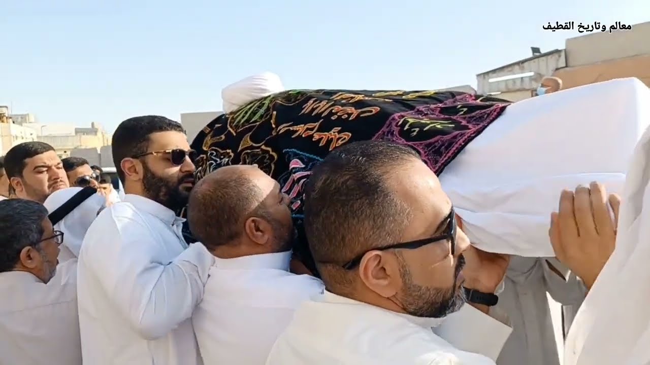 تشييع جنازة الشيخ محمد عيسى البناي