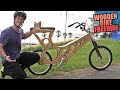 MTB FREERIDE ON A WOODEN BIKE - HOW LONG WILL IT LAST?