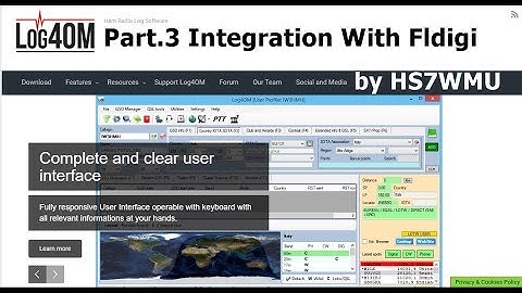 Log4OM logbook Part.3 integration With Fldigi