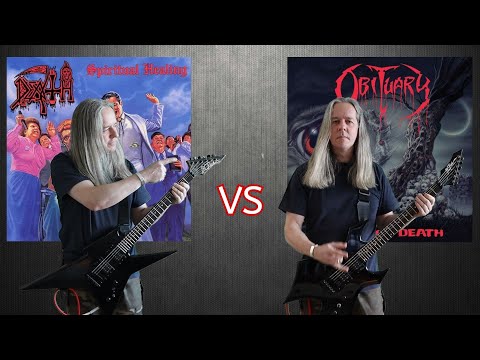 Spiritual Healing VS Cause Of Death (Old School Death Metal Guitar Riffs Battle)