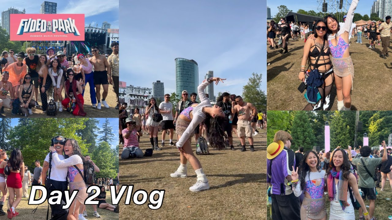 FVDED in the Park Day 2 Vlog || BEST last day with Disclosure, Levity, Of the Trees + many more