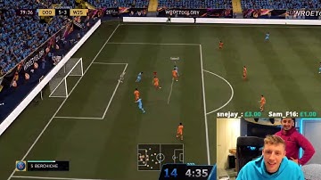 W2S rages and smashes controller on FIFA