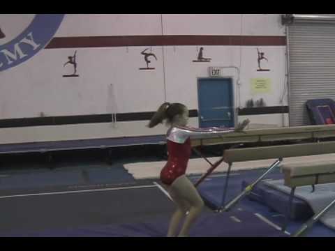 Mackensi Emory - 2008 L8 Gymnastics Practice Session