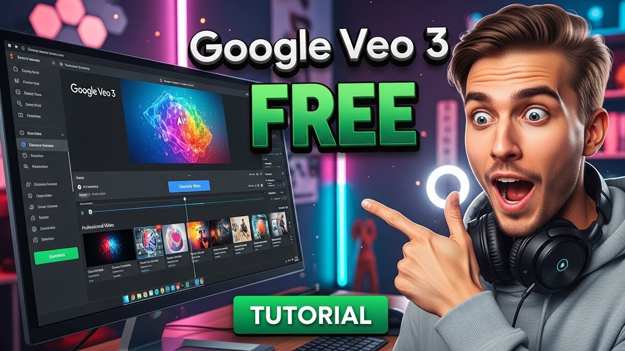 Google Veo 3 FREE Tutorial (2025) ✅ How to Generate Videos with Veo 3 Free STEP BY STEP