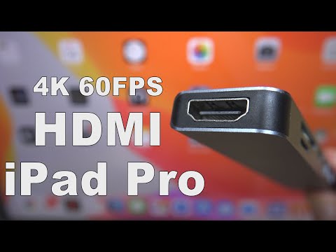 How to connect an iPad Pro to a TV or monitor with HDMI using a USB C hub