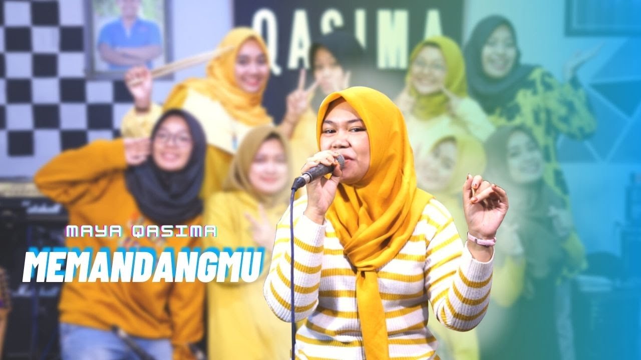 MAYA QASIMA - MEMANDANGMU | Bulan bawa bintang menari iringi langkahku