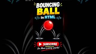 The Easiest Way to Code a Bouncing Ball 💻 #beginners #coding #programming