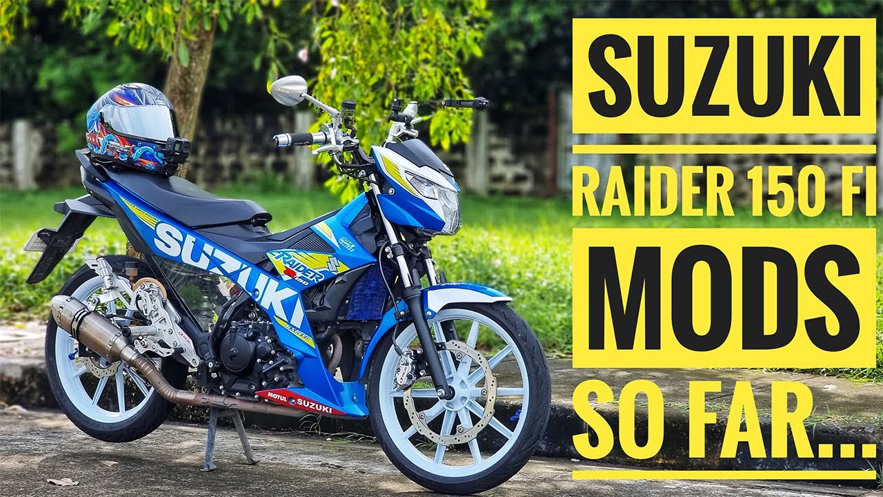 Suzuki Raider 150 Fi Mods / Accessories (So far...) YouTube