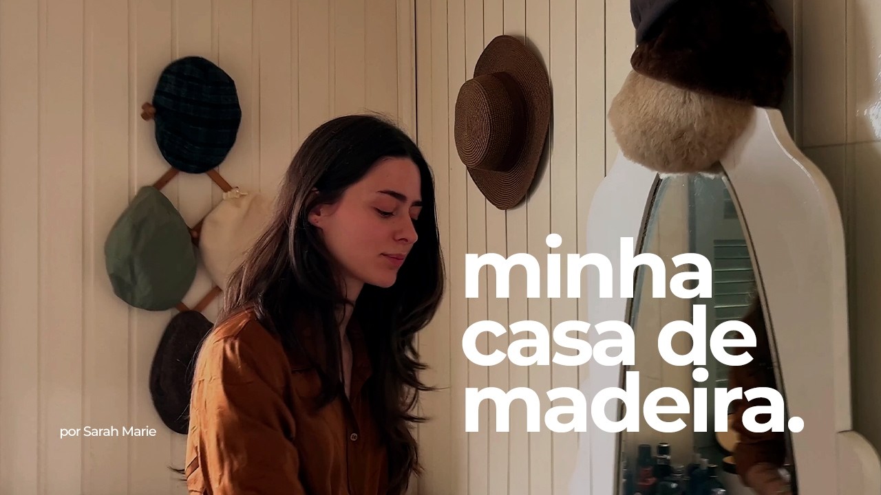 tour pela minha casa: madeira, histórias e gatos.