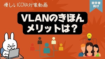 【#46 CCNA 】【4章 VLAN】VLANのきほん　メリット