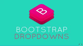 Dropdowns  In Bootstrap 4 || Learn Bootstrap