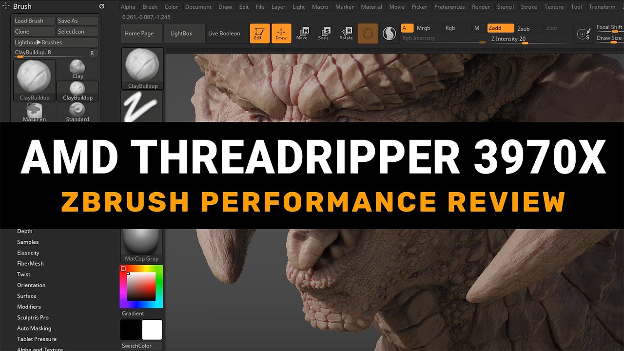 increase zbrush performance