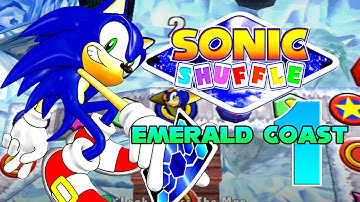 Sonic Shuffle Playthrough #1: Emerald Coast