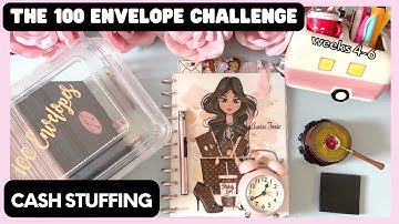 🎼 YOU TRYNA SAVE A LIL MONEY? 🎶 100 ENVELOPE CHALLENGE | SAVE $5050 | WEEKS 4-6 | AUNTIE FOXIE