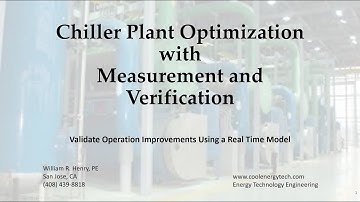 Chiller Plant Energy Optimization with M&V