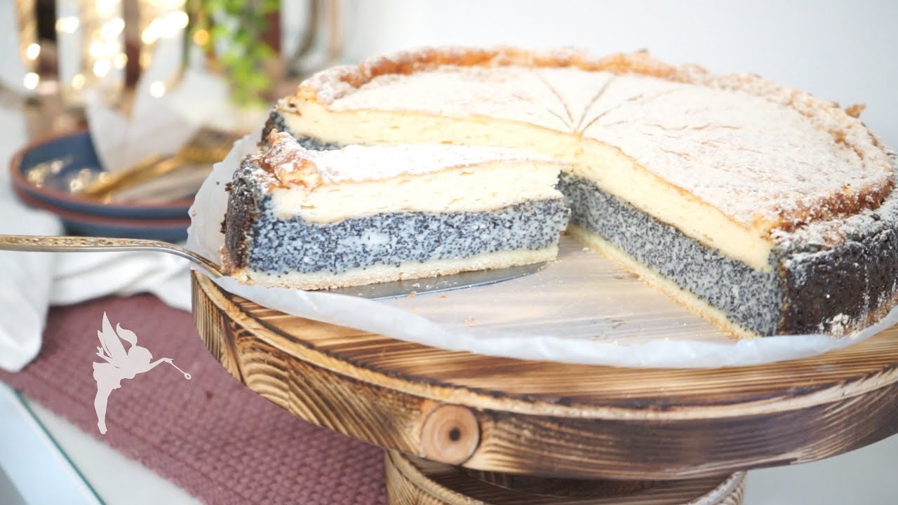 Eierschecke mit Mohn - Käsekuchen mit Mohnfüllung - Mohnschecke Rezept ...