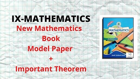 IX Class Mathematics Model Paper 2023 + Important Theorem | Sindh Karachi Board