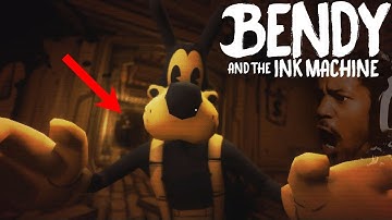 THIS IS THE BEST CHAPTER... BORIS BEHIND YOU! | Bendy and The Ink Machine (Chapter 3)