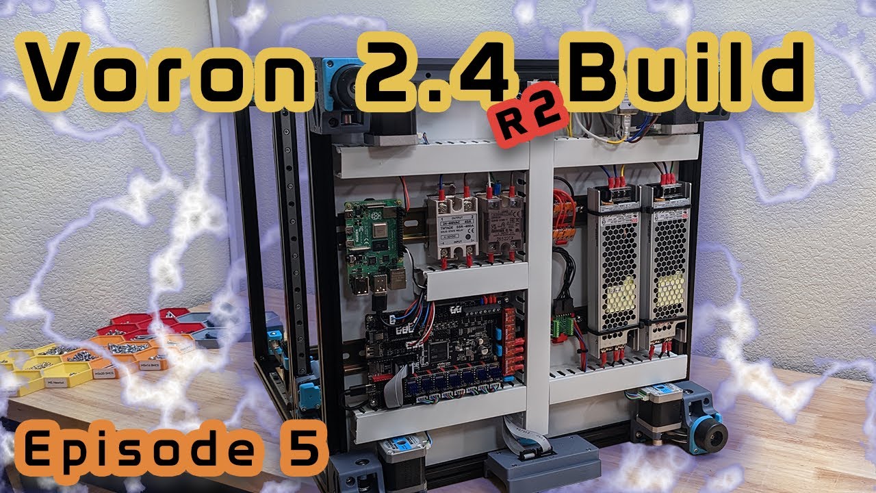 Voron 2.4 R2 Build Series - Wiring Spaghetti - YouTube