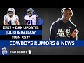 Julio Jones In Dallas Cowboys Gear + Rumors On Dak Prescott, Zeke’s Dogs & Sign Robert Griffin III?