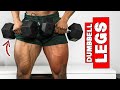 25 MINUTE LEG WORKOUT AT HOME | LIGHT DUMBBELLS ONLY