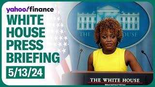 LIVE: White House press secretary Karine Jean-Pierre holds briefing
