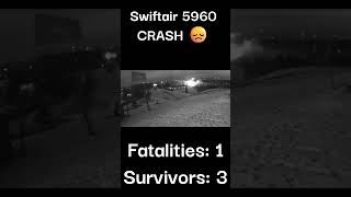Swiftair 5960 CRASH VIDEO 😞