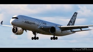 Airbus A350 Xwb First Landing At Helsinki Airport Atc Audio Fullhd