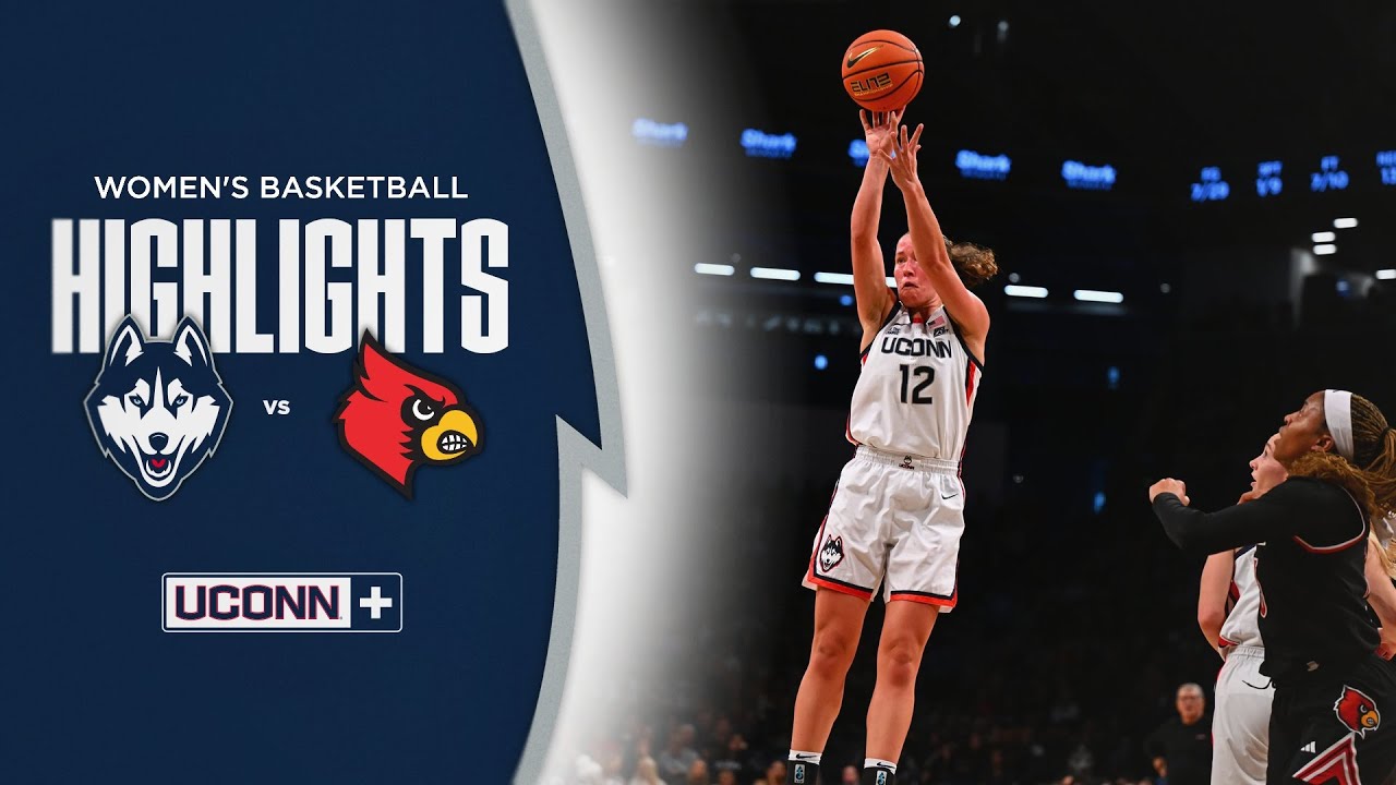 HIGHLIGHTS | UConn Women’s Basketball vs. Louisville (Champions Classic)