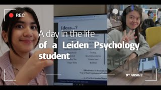 A day in the life of a Leiden Psychology student || work group & studying in the library 🧠☕️