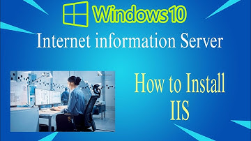 How to download and install IIS(Web Server) in windows 10 #server #configure #installing #guide
